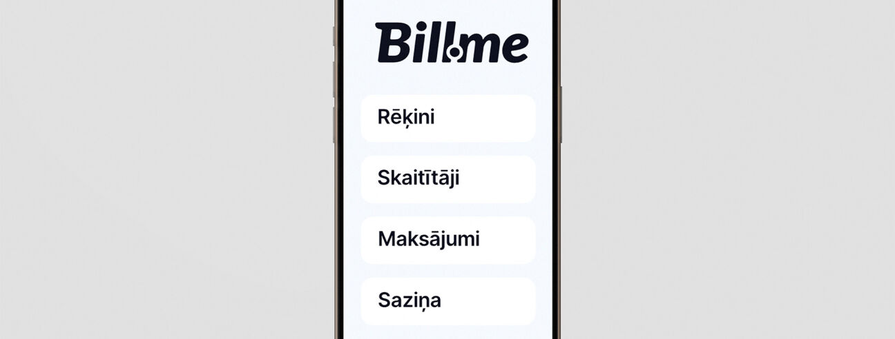 Reģistrācija vietnē Bill.me